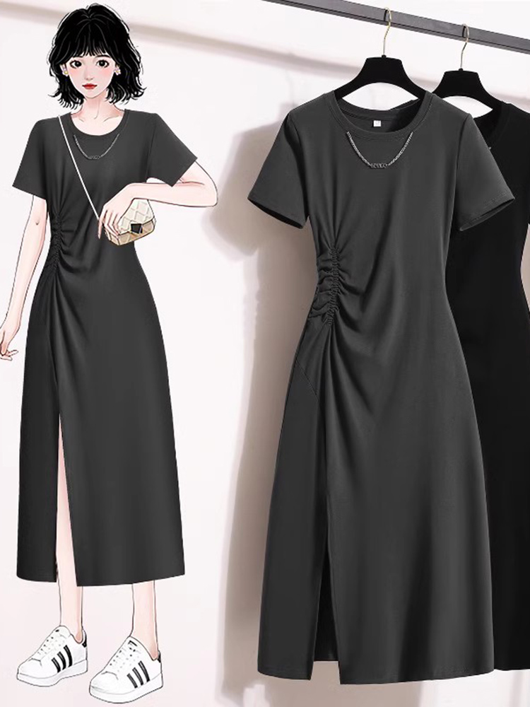 Vestido Casual Elegante de Man - Korean Style A Line Shirt Dress reseña y precio