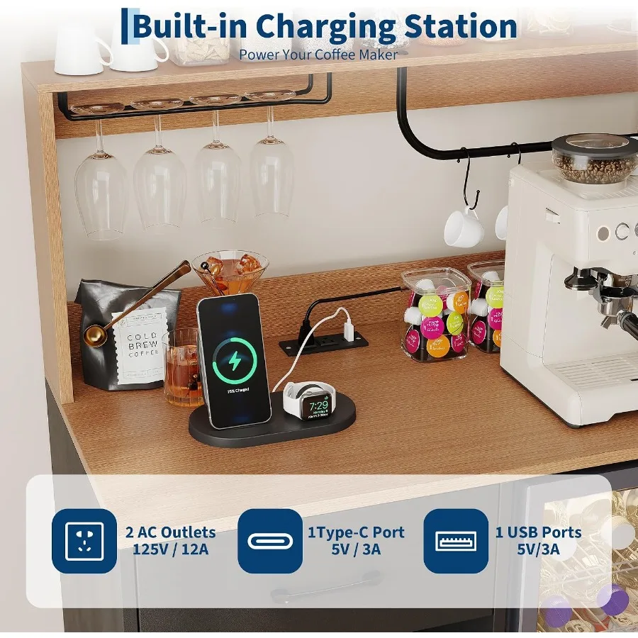 Mueble para bar de vinos con e - Tops reseña y precio