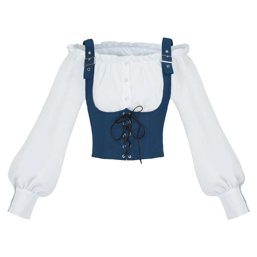 Blusa de estilo retro occident - Tops reseña y precio